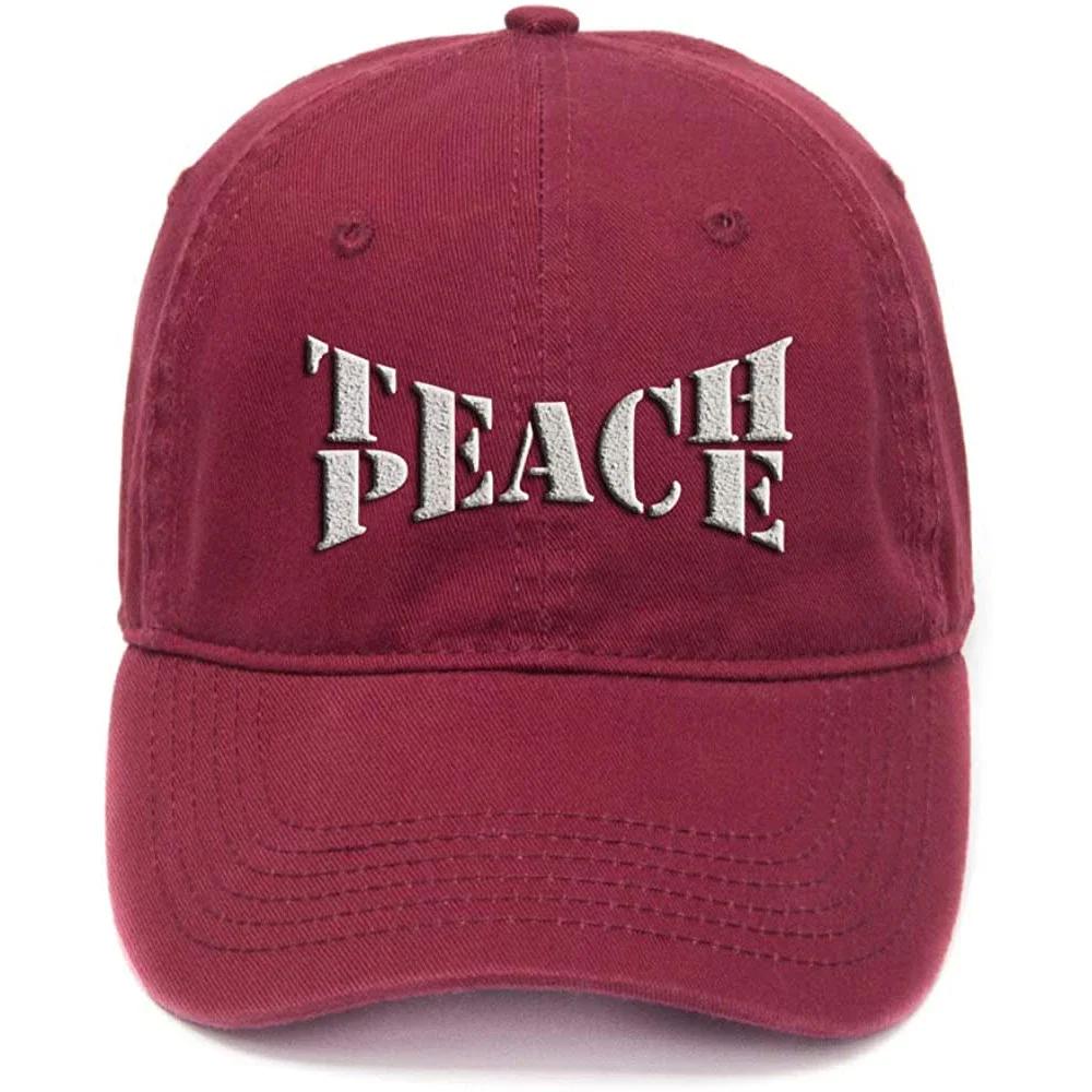 Lyprerazy Teach Peace AntiWar Washed Cotton Adjustable Unisex Women Unisex Hip Hop Cool Flock Printing Baseball Cap
Lyprerazy Teach Peace AntiWar Washed Cotton Adjustable Unisex Women Unisex Hip Hop Cool Flock Printing Baseball Cap