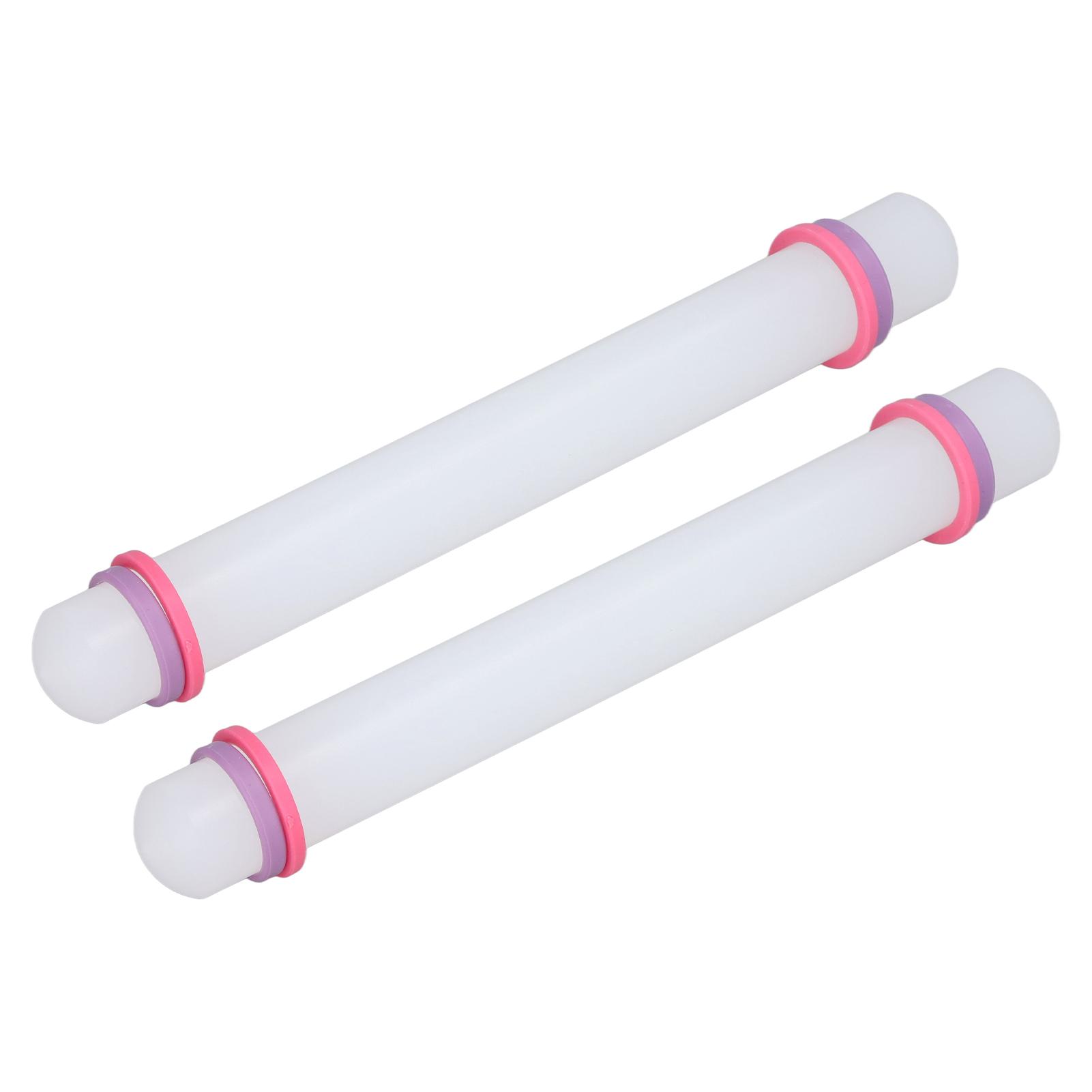 2Pcs Plastic Rolling Pin Safe Durable Sturdy Plastic Nonstick Surface Wide Application Small Rolling Pin
2Pcs Plastic Rolling Pin Safe Durable Sturdy Plastic Nonstick Surface Wide Application Small Rolling Pin