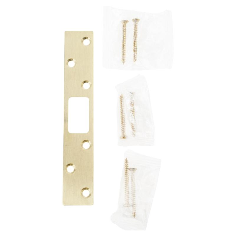 Stable and Stainless Steel Strikes Plate Door Backplate Deadbolts Strikes Plates for Reinforced Protecting золотий
Stable and Stainless Steel Strikes Plate Door Backplate Deadbolts Strikes Plates for Reinforced Protecting золотий