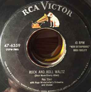 7inch Record KAY STARR - Rock And Roll Waltz / I ve Changed 476359 RCA Victor 1955 US Rock Used
7inch Record KAY STARR - Rock And Roll Waltz / I ve Changed 476359 RCA Victor 1955 US Rock Used