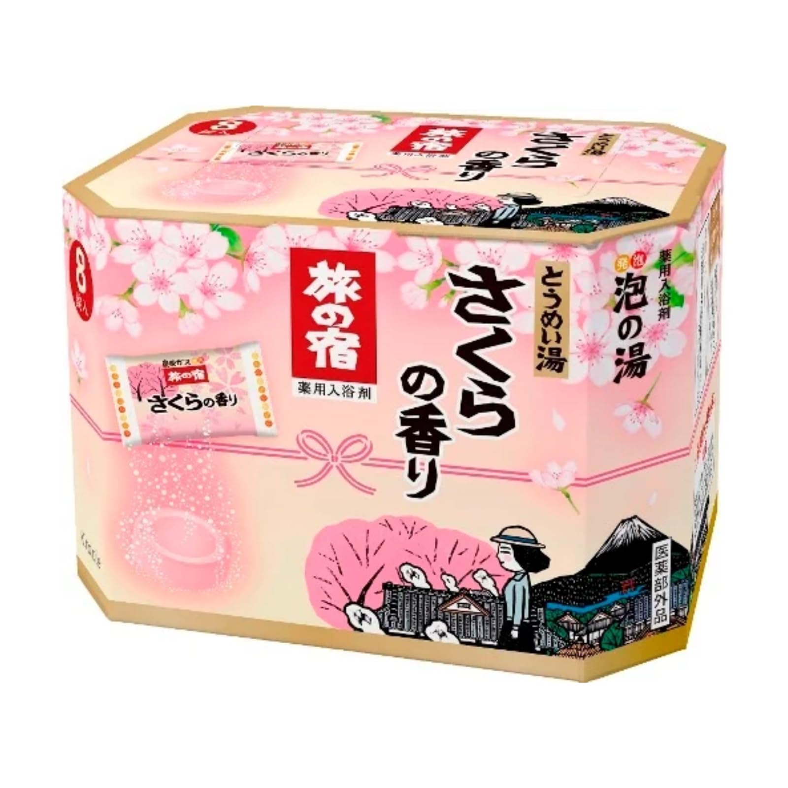 Tabinoyado Bath Sakura Sakura 8 Газированная лечебная соль для ванн Соли, Аромат, Таблетки, Тип, розовый
Tabinoyado Bath Sakura Sakura 8 Газированная лечебная соль для ванн Соли, Аромат, Таблетки, Тип, розовый