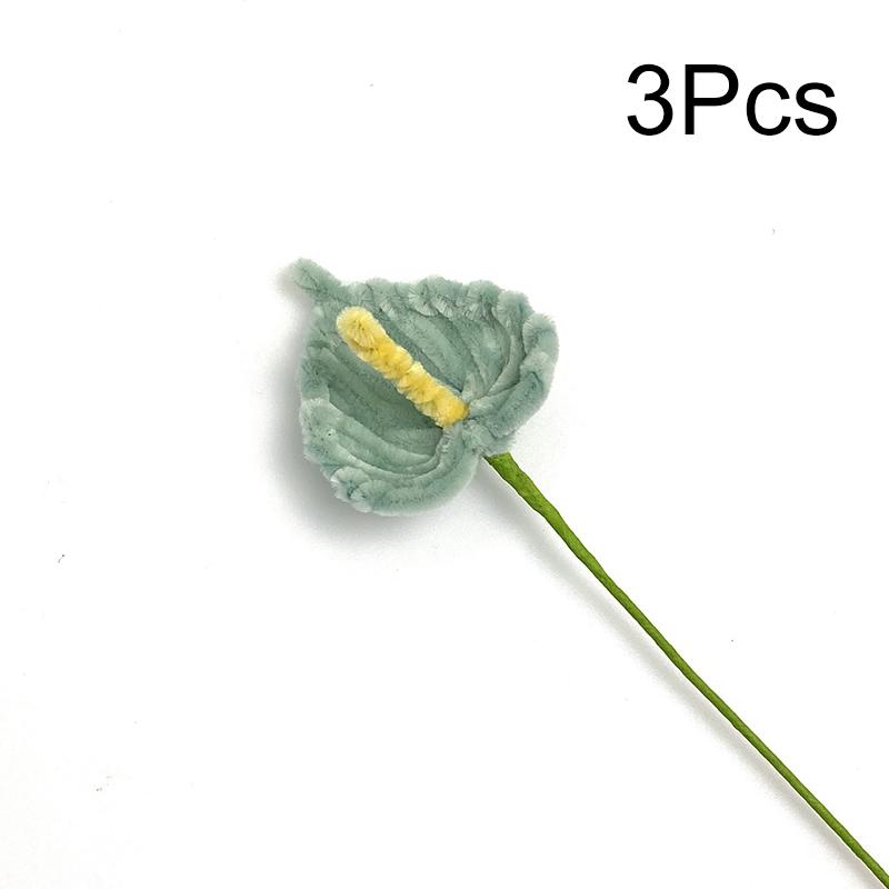 3Pcs Pipe Cleaner Flower Finished Artificial Chenille Stems Home Decor Flamingo Palm Handmade
3Pcs Pipe Cleaner Flower Finished Artificial Chenille Stems Home Decor Flamingo Palm Handmade