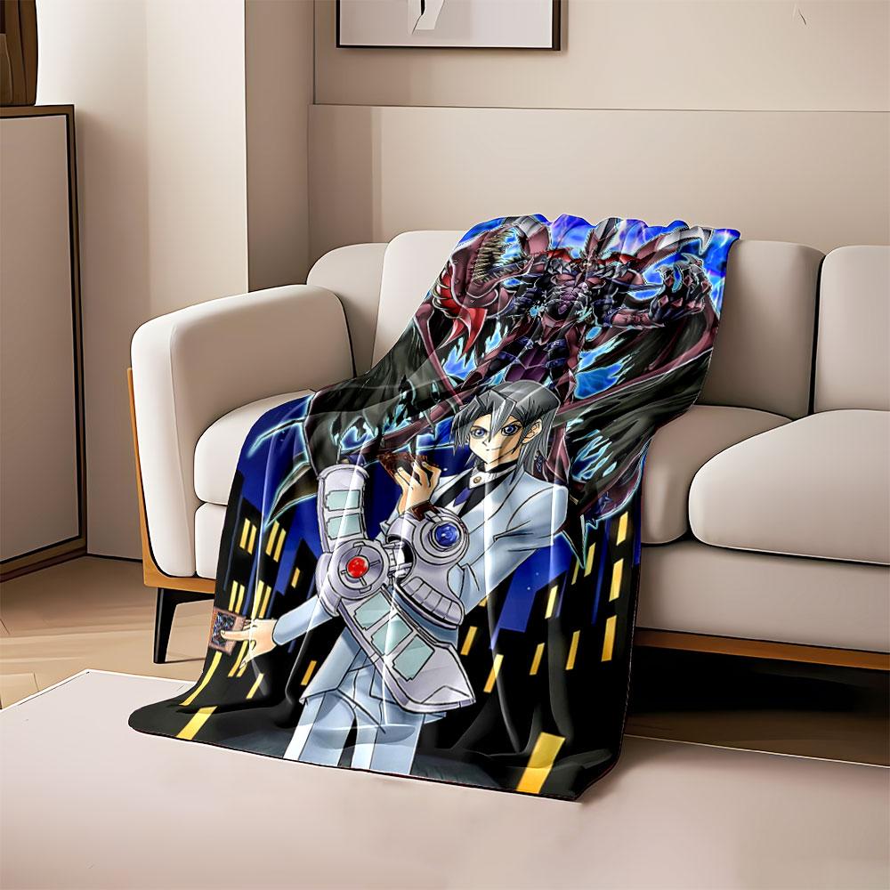 A powerful, armored creature looms behind a duelist holding cards. for all seasons blanket lunch break throw gift 80cm x 120cm
A powerful, armored creature looms behind a duelist holding cards. for all seasons blanket lunch break throw gift 80cm x 120cm