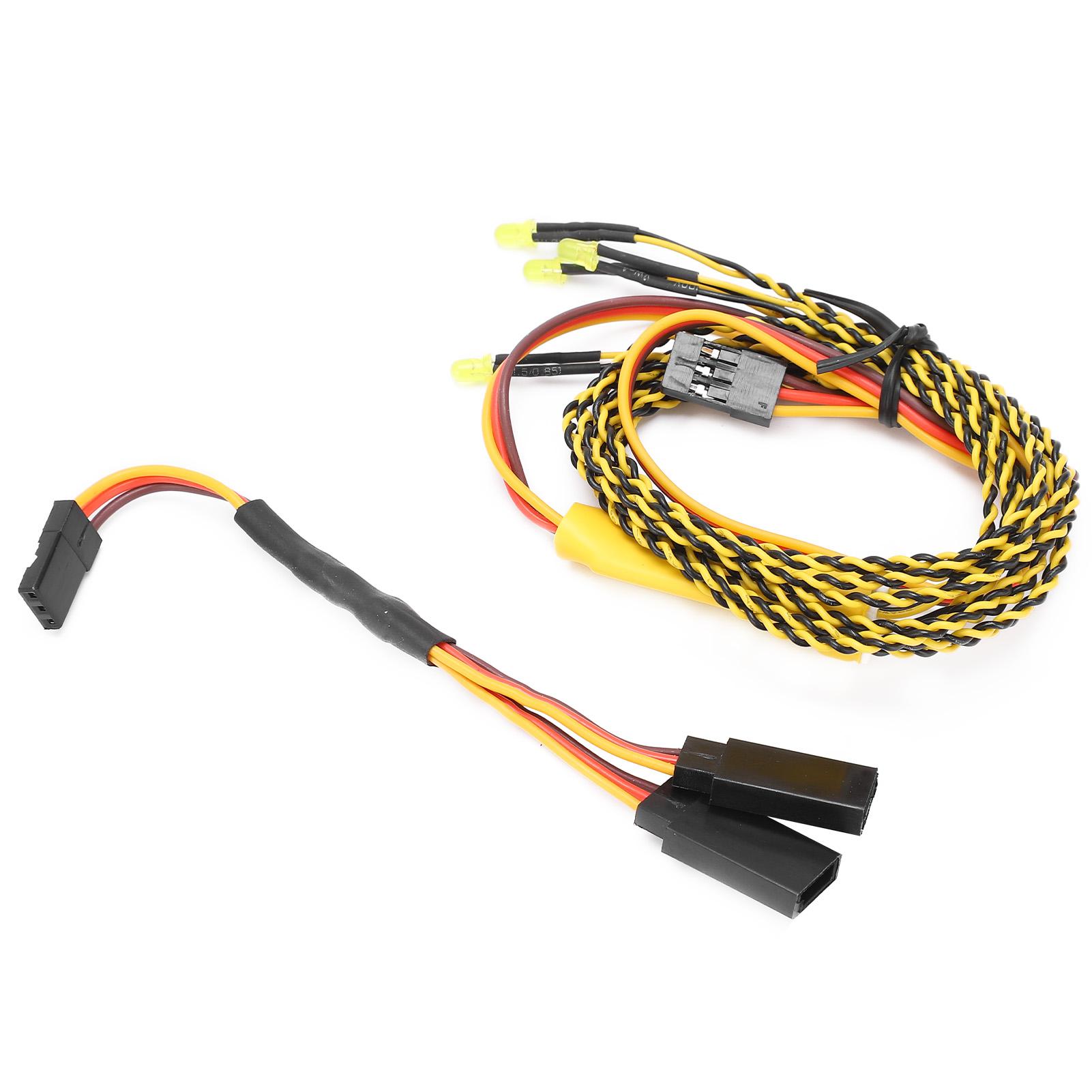 RC Model Car Linkage Lights Turn Signal Lights Group with 4LED Turn Signal and Y Wire Set
RC Model Car Linkage Lights Turn Signal Lights Group with 4LED Turn Signal and Y Wire Set