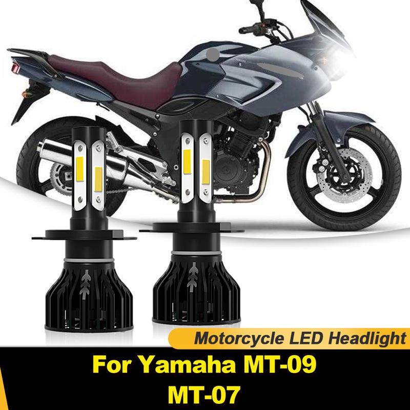 120W H4 Motorcycle LED Headlight 6000K Cold White High Low Beam Motorbike Lamp Bulbs 12V 20000LM For Yamaha MT-09 MT-07 1PC Moto Headlight
120W H4 Motorcycle LED Headlight 6000K Cold White High Low Beam Motorbike Lamp Bulbs 12V 20000LM For Yamaha MT-09 MT-07 1PC Moto Headlight