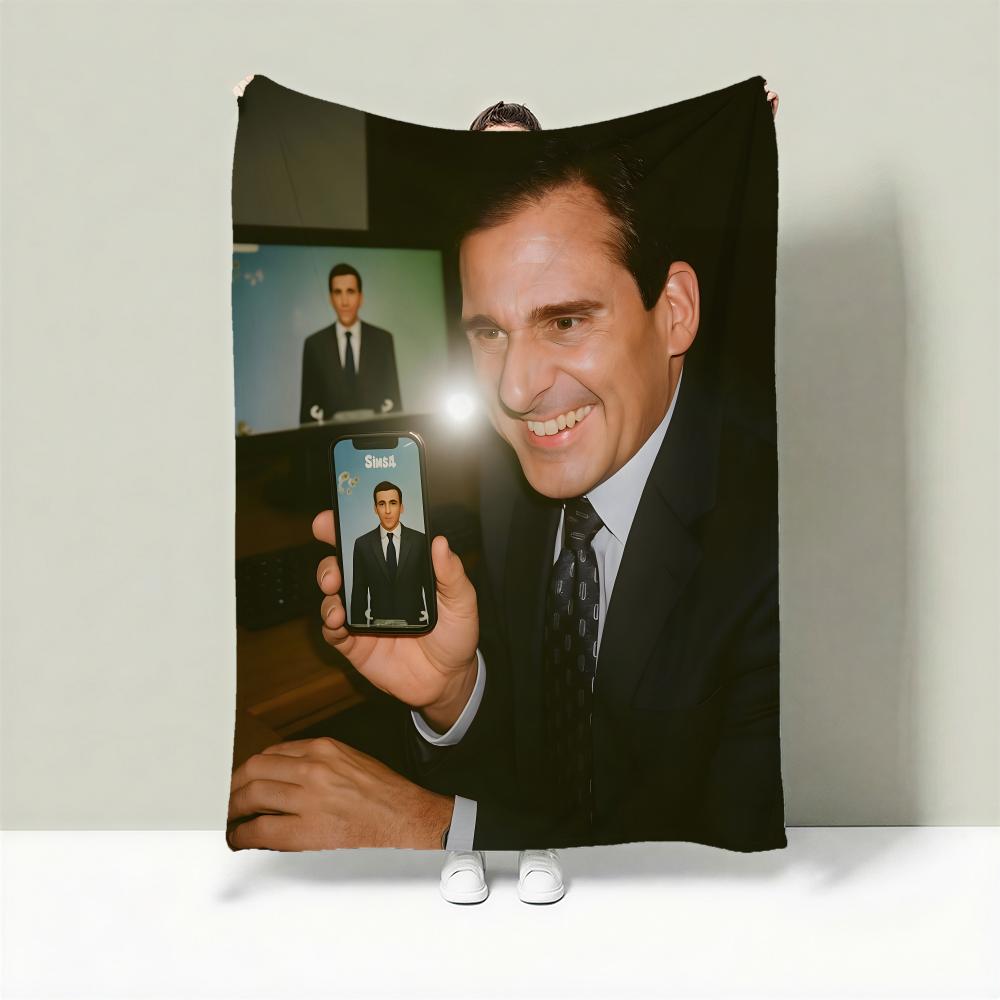 TV T-The Office Throw Lightweight 240g Flannel Blanket Soft Skin-friendly for Summer Cooling 75cmx90cm
TV T-The Office Throw Lightweight 240g Flannel Blanket Soft Skin-friendly for Summer Cooling 75cmx90cm