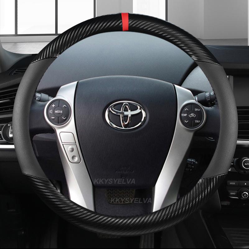 Для Toyota Prius 30 20 Prius V Prius C Prius Prime Massage Автомобильный чехол на рулевое колесо из углеродного волокна Кожа Авто
Для Toyota Prius 30 20 Prius V Prius C Prius Prime Massage Автомобильный чехол на рулевое колесо из углеродного волокна Кожа Авто