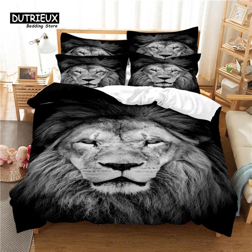 3pcs Duvet Cover Set, 3D Lion Bedding Set, Soft Comfortable Breathable Duvet Cover, For Bedroom Guest Room Decor 70x133cm 2pcs
3pcs Duvet Cover Set, 3D Lion Bedding Set, Soft Comfortable Breathable Duvet Cover, For Bedroom Guest Room Decor 70x133cm 2pcs