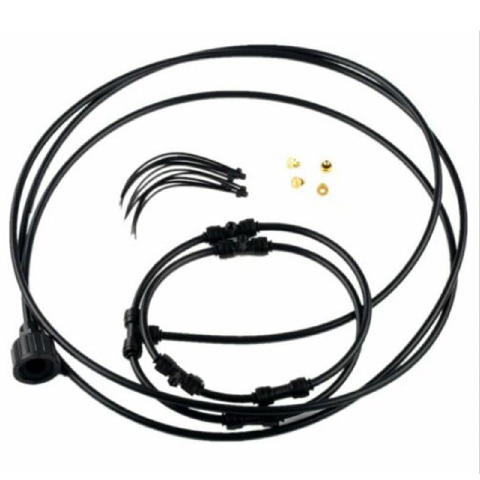 Fan Misting Kit Cooling Humidification Fan Mister Ring Outdoor Fan Mist Cooling System for Home 12 inches чёрный
Fan Misting Kit Cooling Humidification Fan Mister Ring Outdoor Fan Mist Cooling System for Home 12 inches чёрный