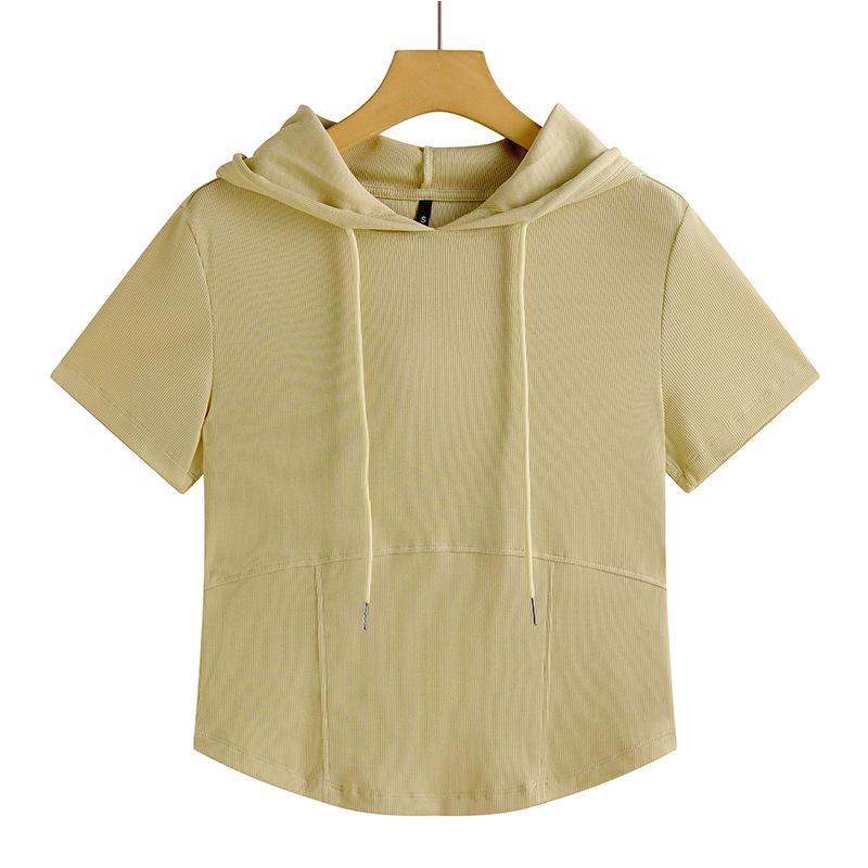 Женский худи слим-фит в корейском стиле и шорты с высокой посадкой - Повседневная спортивная летняя мода 2025 S оливковое зеленый
Женский худи слим-фит в корейском стиле и шорты с высокой посадкой - Повседневная спортивная летняя мода 2025 S оливковое зеленый