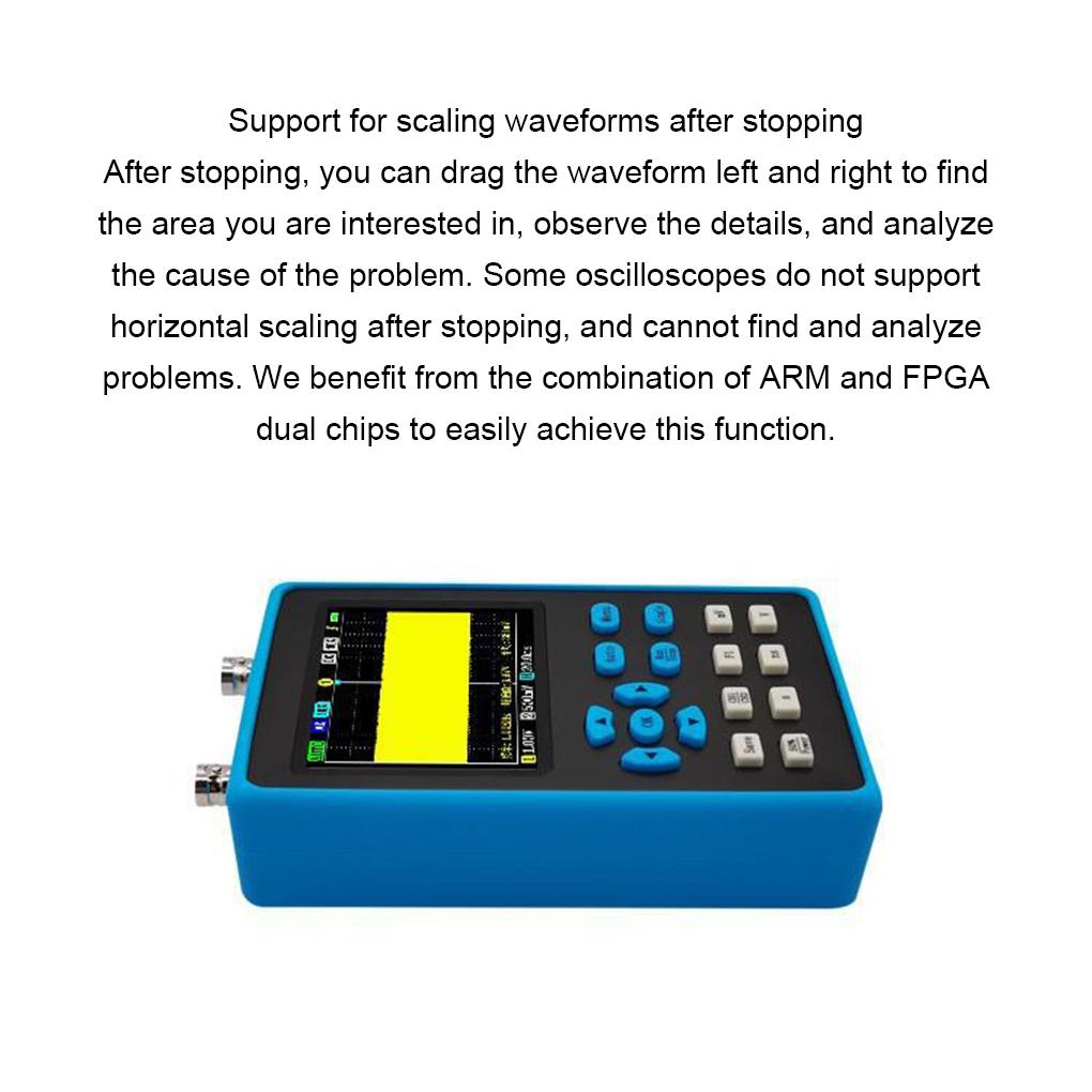 PU Handheld Oscilloscope - Compact For On--Go Measurements With High Performance High Accuracy DSO2512G
PU Handheld Oscilloscope - Compact For On--Go Measurements With High Performance High Accuracy DSO2512G