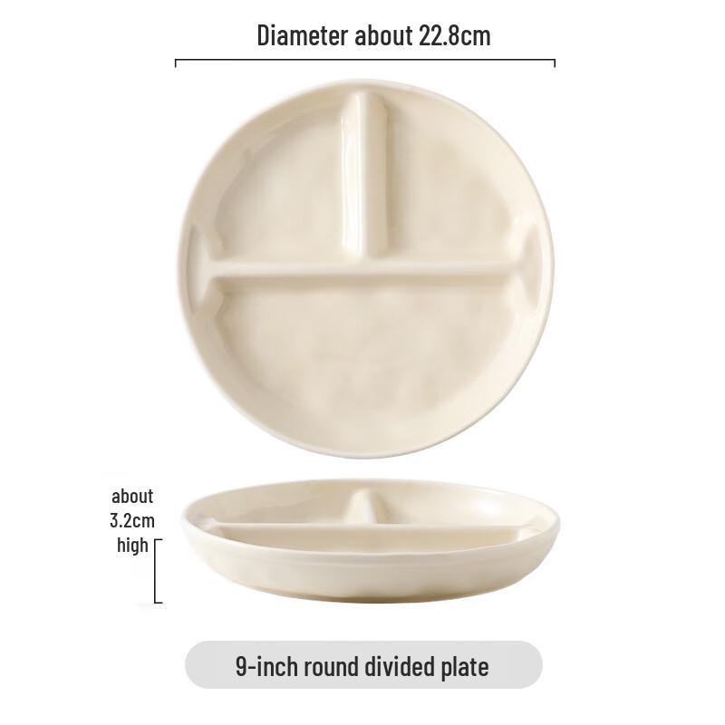 Zhishi Ceramic Divided Portion Plate
Zhishi Ceramic Divided Portion Plate
