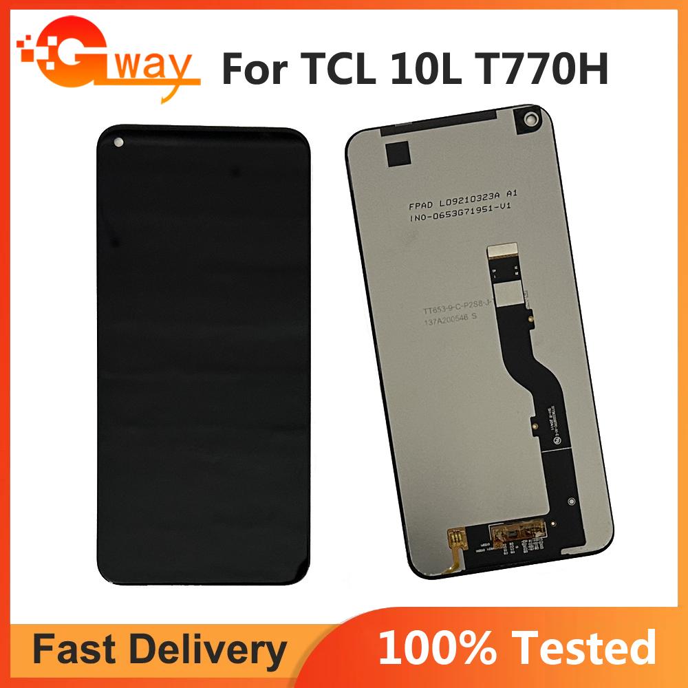 LCD Screen and Digitizer Full Assembly For TCL 10L T770
LCD Screen and Digitizer Full Assembly For TCL 10L T770