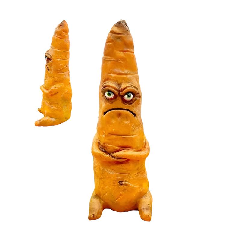 Carrot Figurine Funny Vegetable Carrot Figurine Decor Interesting Handmade Resin Emotional Vegetable Figure For Desk Home CN
Carrot Figurine Funny Vegetable Carrot Figurine Decor Interesting Handmade Resin Emotional Vegetable Figure For Desk Home CN