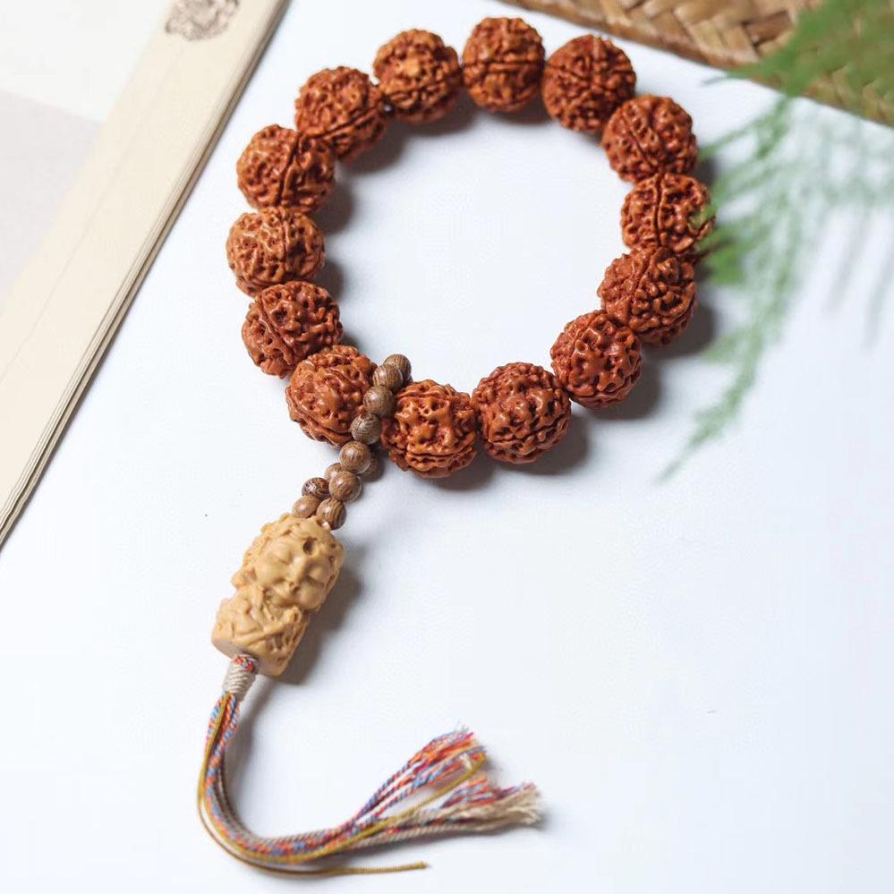 King Kong Bodhi Handheld Bracelet with Classic Tara Prayer Beads 2.0 cm
King Kong Bodhi Handheld Bracelet with Classic Tara Prayer Beads 2.0 cm