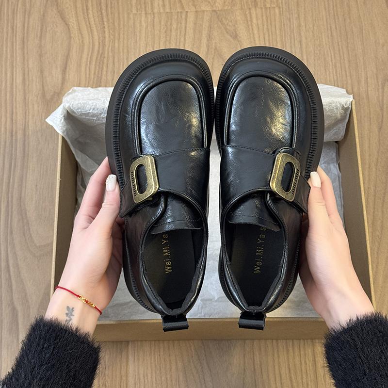Autumn Winter New Style Versatile Fashion Flat Shoes Women s Thick Bottomed Leather Loafers Heightening 40 чорний
Autumn Winter New Style Versatile Fashion Flat Shoes Women s Thick Bottomed Leather Loafers Heightening 40 чорний