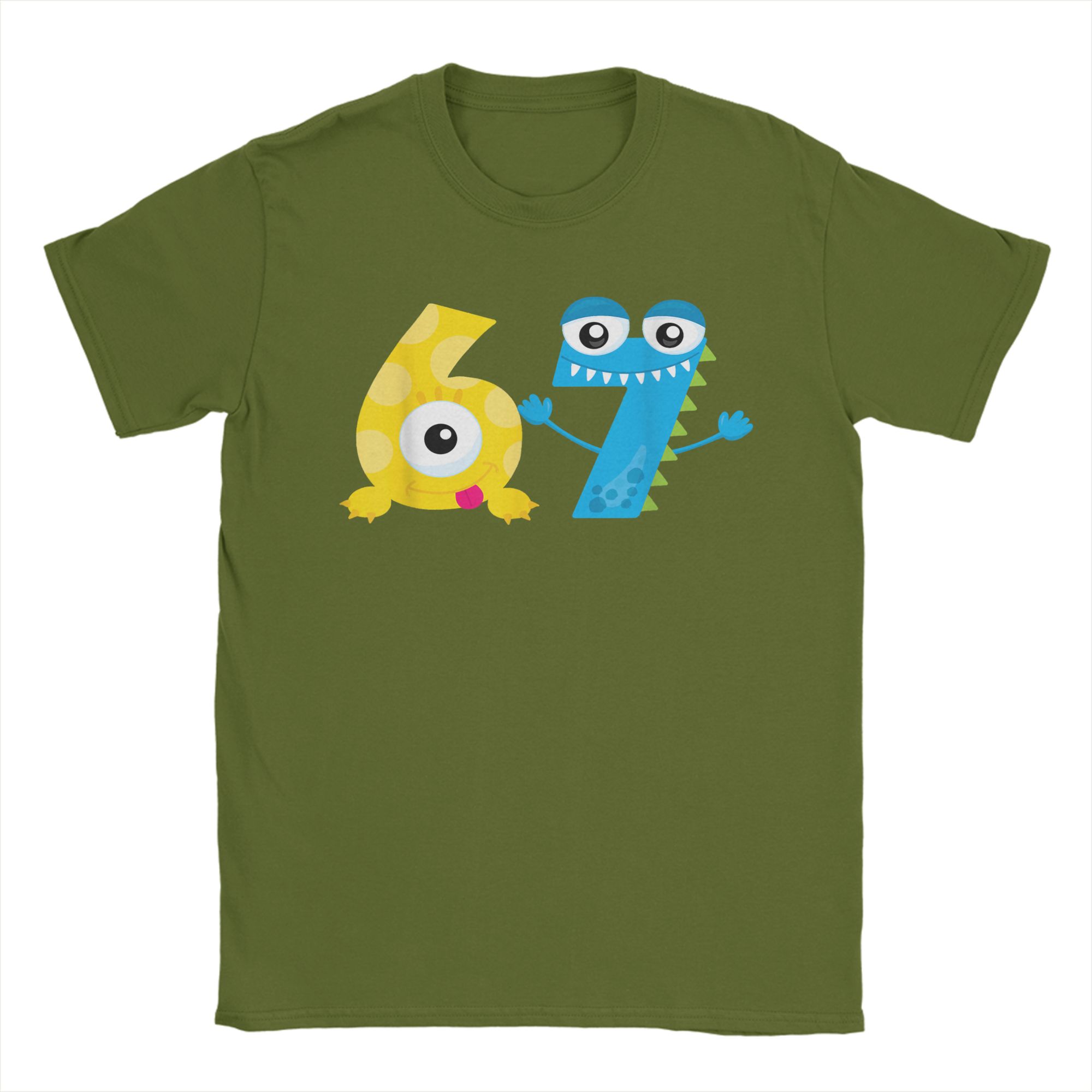 Bruh 67 Six Seven Monsters 6-7 Funny Brainrot T Shirts for Men Cotton Novelty T-Shirt O Neck Tees Short Sleeve Tops Summer 4XL
Bruh 67 Six Seven Monsters 6-7 Funny Brainrot T Shirts for Men Cotton Novelty T-Shirt O Neck Tees Short Sleeve Tops Summer 4XL