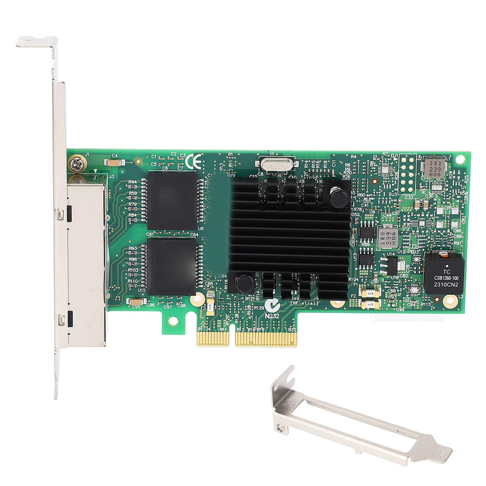 Мережева карта PCIe X4 Чіп I350AM4 Антиінтерфейс 4-портова гігабітна мережева карта I350 T4V2
Мережева карта PCIe X4 Чіп I350AM4 Антиінтерфейс 4-портова гігабітна мережева карта I350 T4V2