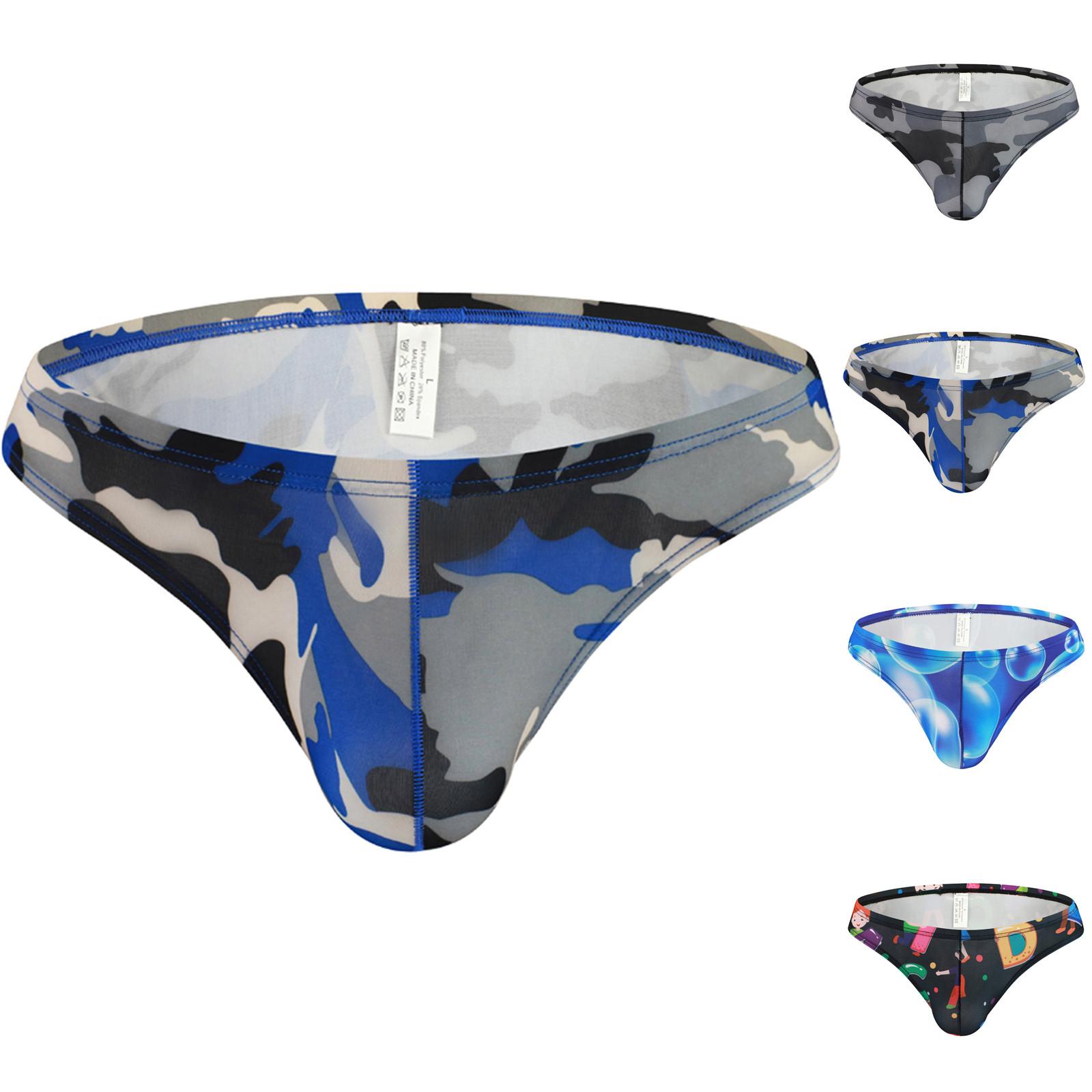 Мужское нижнее белье Мужские трусы-бикини с принтом и низкой талией Сексуальные мужские трусы
Мужское нижнее белье Мужские трусы-бикини с принтом и низкой талией Сексуальные мужские трусы