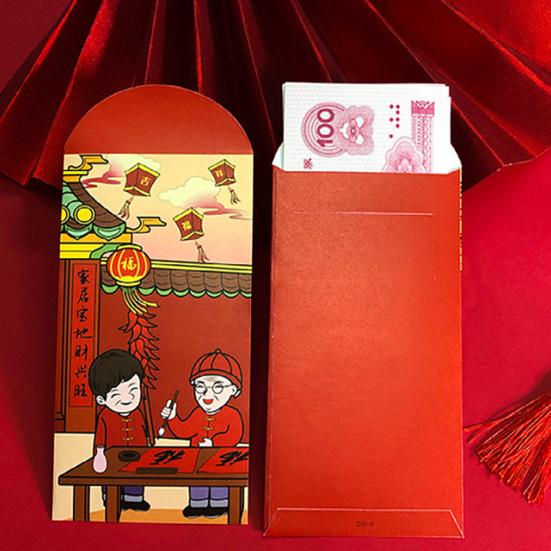 Yousheng 6Pcs Chinese New Year Red Envelopes 2025 Lunar Yera of The Snake Red Money Pocket Spring Festival Lucky Hong Bao
Yousheng 6Pcs Chinese New Year Red Envelopes 2025 Lunar Yera of The Snake Red Money Pocket Spring Festival Lucky Hong Bao