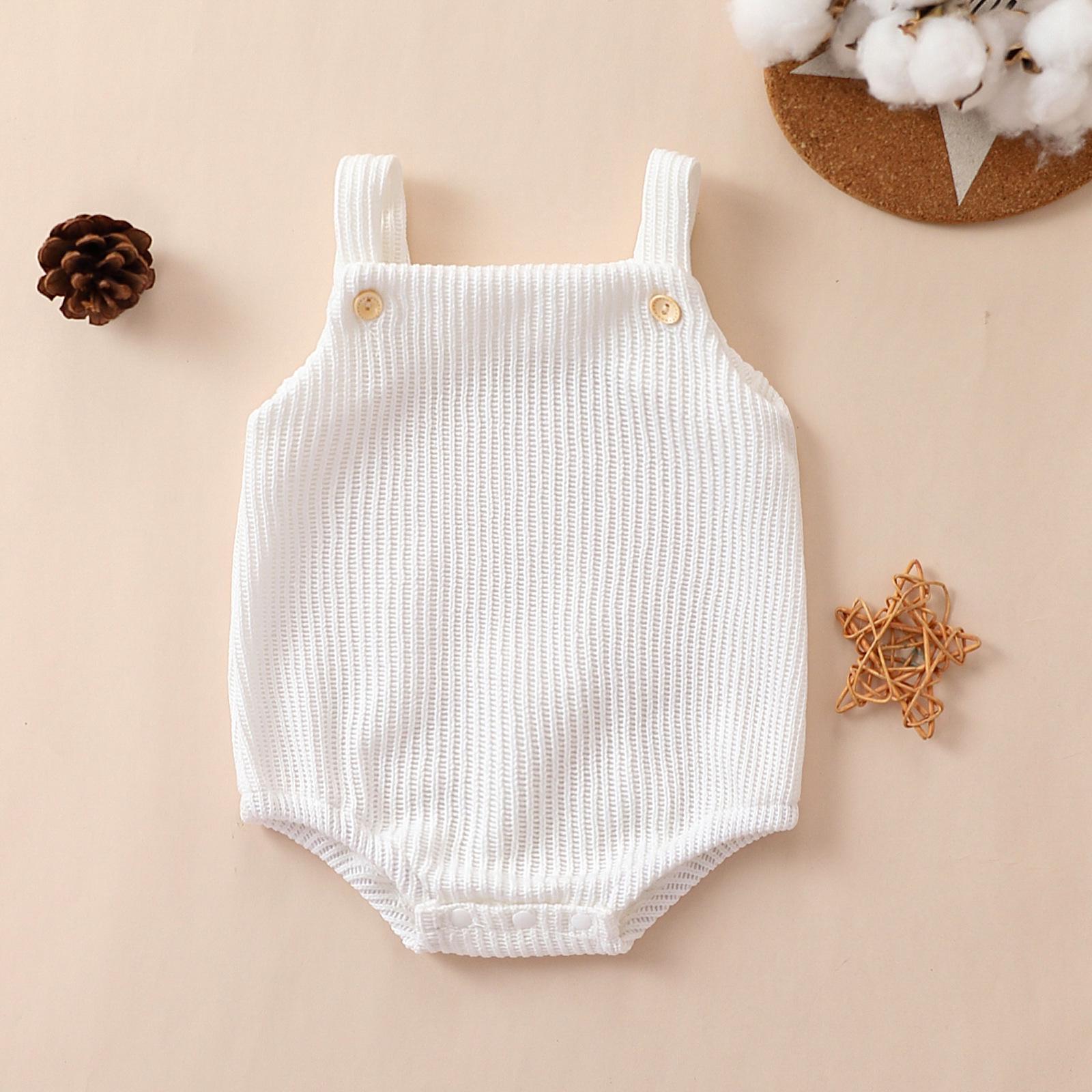 Unisex Baby Woolen Knit Suspender Romper with Snap Crotch 90 cm білий
Unisex Baby Woolen Knit Suspender Romper with Snap Crotch 90 cm білий