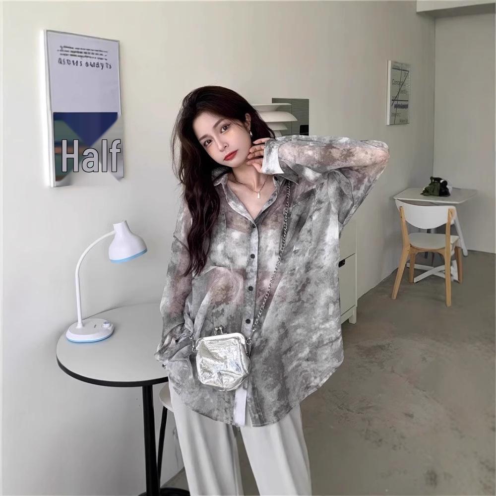 Women s Plus Size Tie-Dye Hong Kong Style Long Sleeve Jacket – Spring/Summer 2025 Sun Protection Loose Fit M
Women s Plus Size Tie-Dye Hong Kong Style Long Sleeve Jacket – Spring/Summer 2025 Sun Protection Loose Fit M