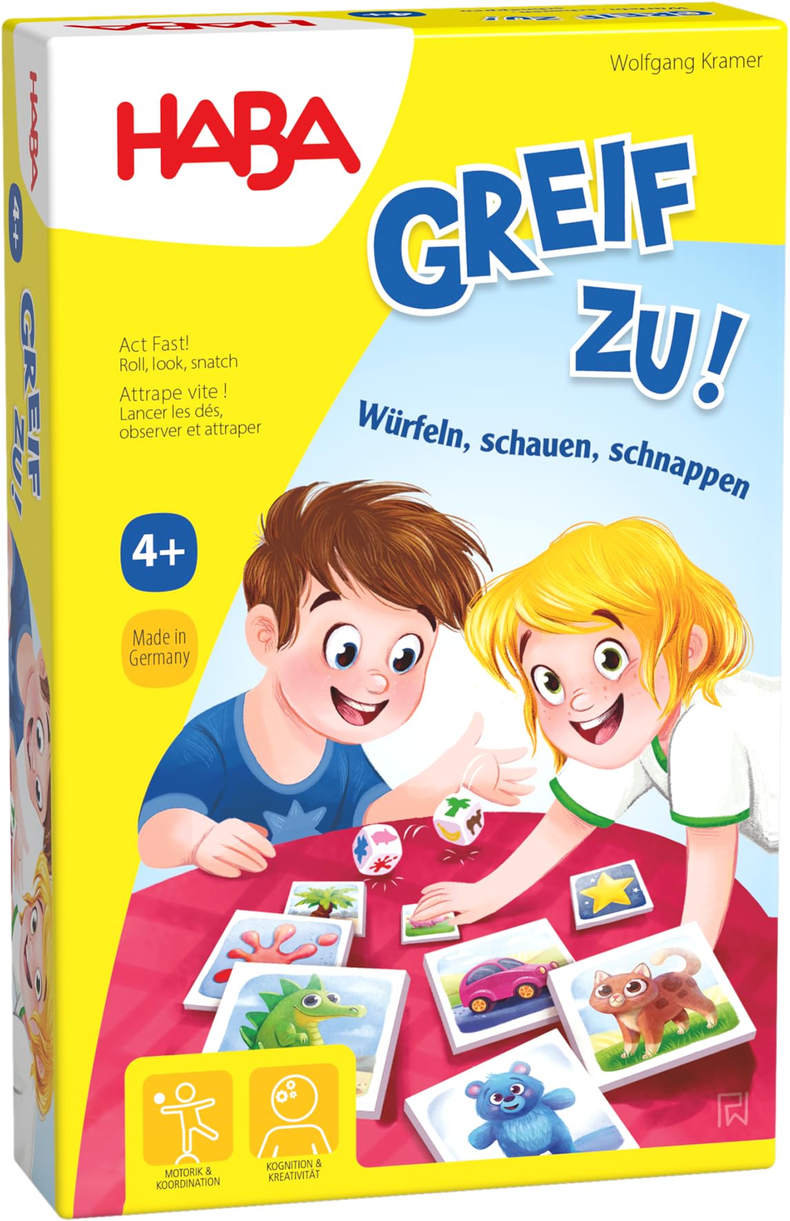 Greif schnappen zu! - Würfeln, schauen,
Greif schnappen zu! - Würfeln, schauen,