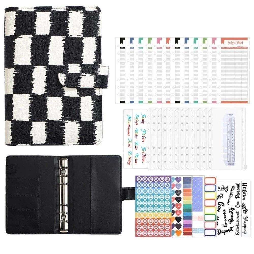 Waterproof Money Saving Binder Loose-Leaf Envelope Savings Challenge for Budgeting Planner
Waterproof Money Saving Binder Loose-Leaf Envelope Savings Challenge for Budgeting Planner