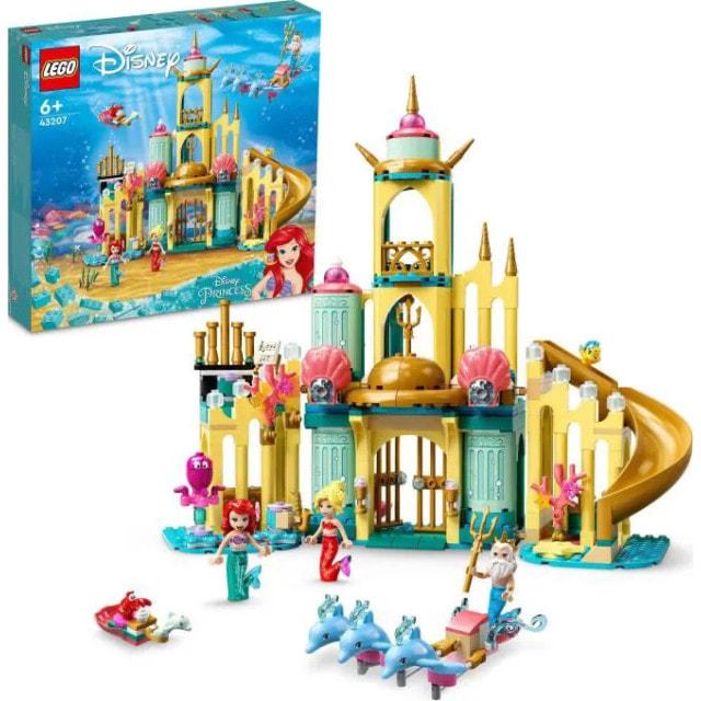 LEGO 43207 Disney Ariels Unterwasserpalast, Prinzessinnenschloss-Bausatz, mit Mini-Puppe Die kleine Meerjungfrau.
LEGO 43207 Disney Ariels Unterwasserpalast, Prinzessinnenschloss-Bausatz, mit Mini-Puppe Die kleine Meerjungfrau.
