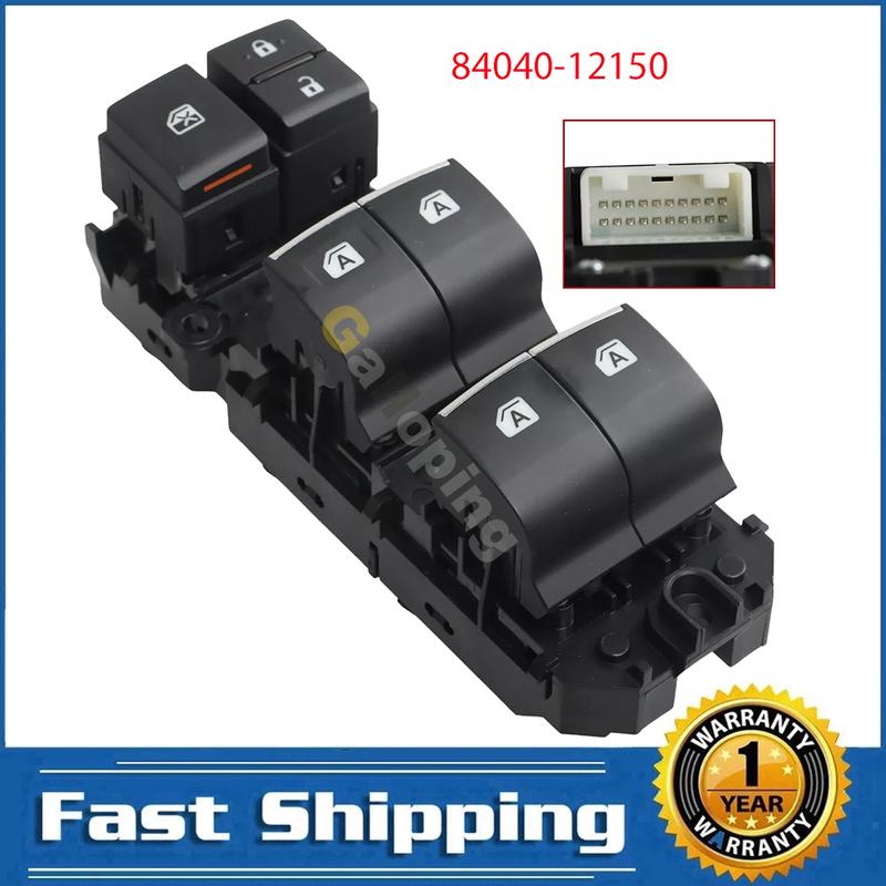 Electric Power Master Window Lifter Switch Control Regulator Button for 2018 Toyota Corolla 84040-12150 Car Parts
Electric Power Master Window Lifter Switch Control Regulator Button for 2018 Toyota Corolla 84040-12150 Car Parts