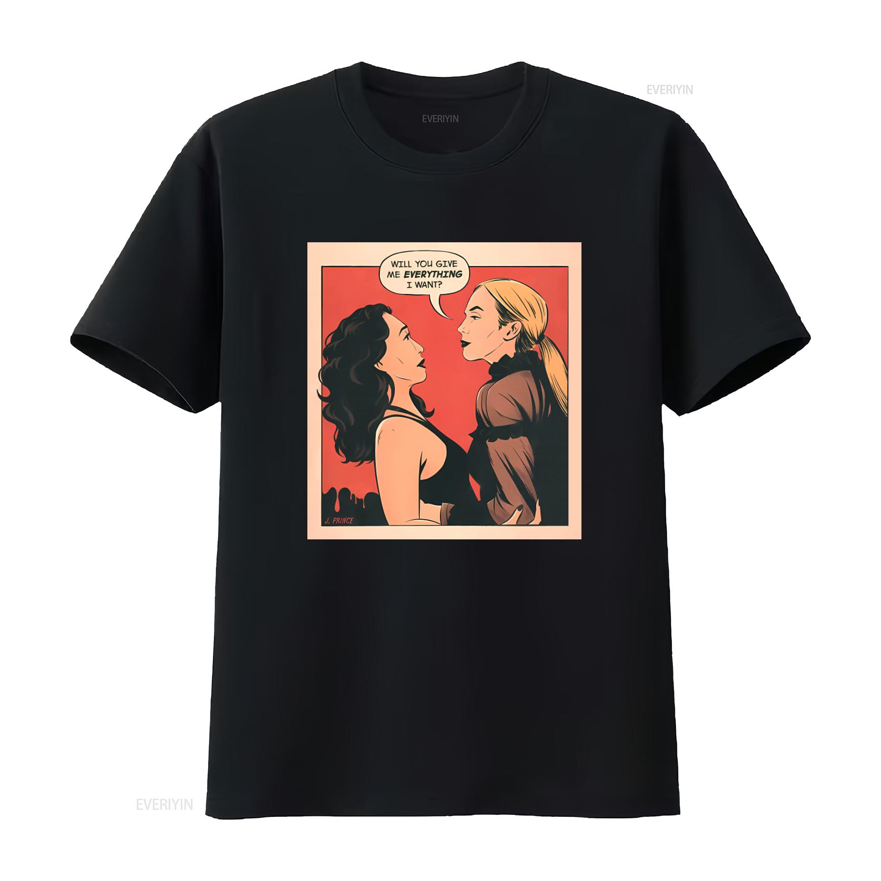 Killing Eve Villanelle and Comic Style T Shirt Will You Give Me Everything I Want Design vintage Washed graphic fashion 4XL
Killing Eve Villanelle and Comic Style T Shirt Will You Give Me Everything I Want Design vintage Washed graphic fashion 4XL