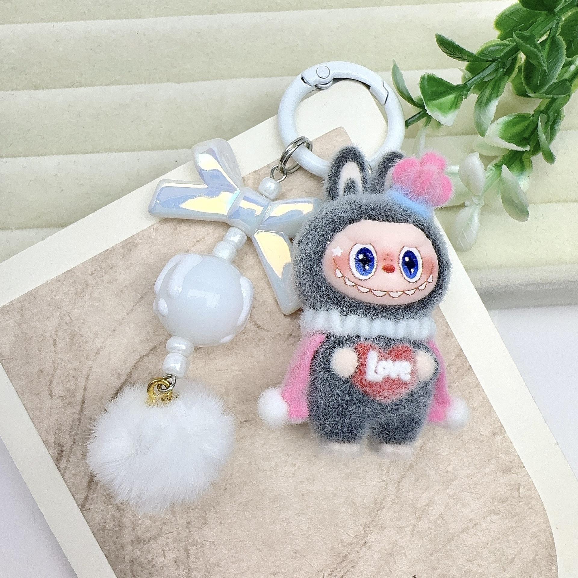 Flocking Bunny King Doll Tide Play DIY Homemade Blind Bag Desktop Small Ornament Small Gift Tide Play Pendant
Flocking Bunny King Doll Tide Play DIY Homemade Blind Bag Desktop Small Ornament Small Gift Tide Play Pendant