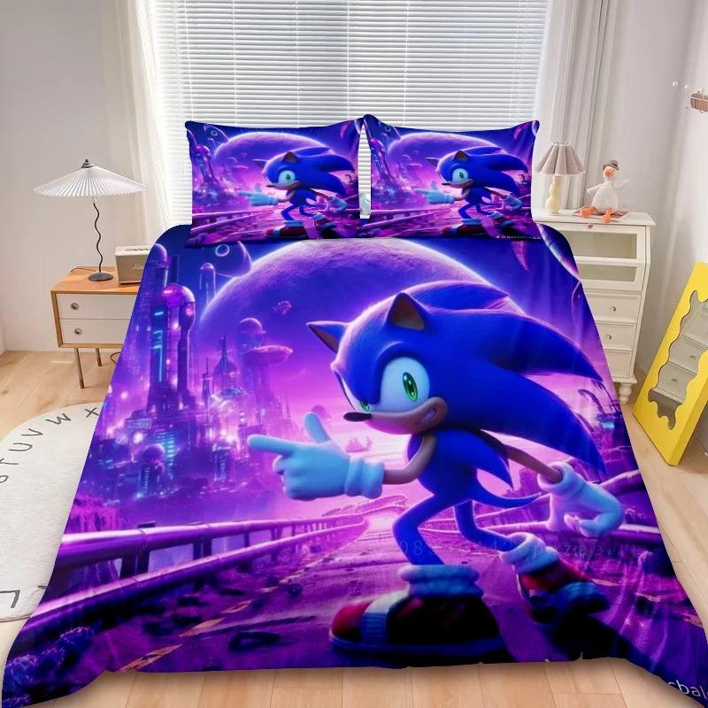 Sonic Cartoon Duvet Cover Kids Bedding Set Comforter Cover Queen King Size for Bedroom Decor single double bed 135x200cm
Sonic Cartoon Duvet Cover Kids Bedding Set Comforter Cover Queen King Size for Bedroom Decor single double bed 135x200cm