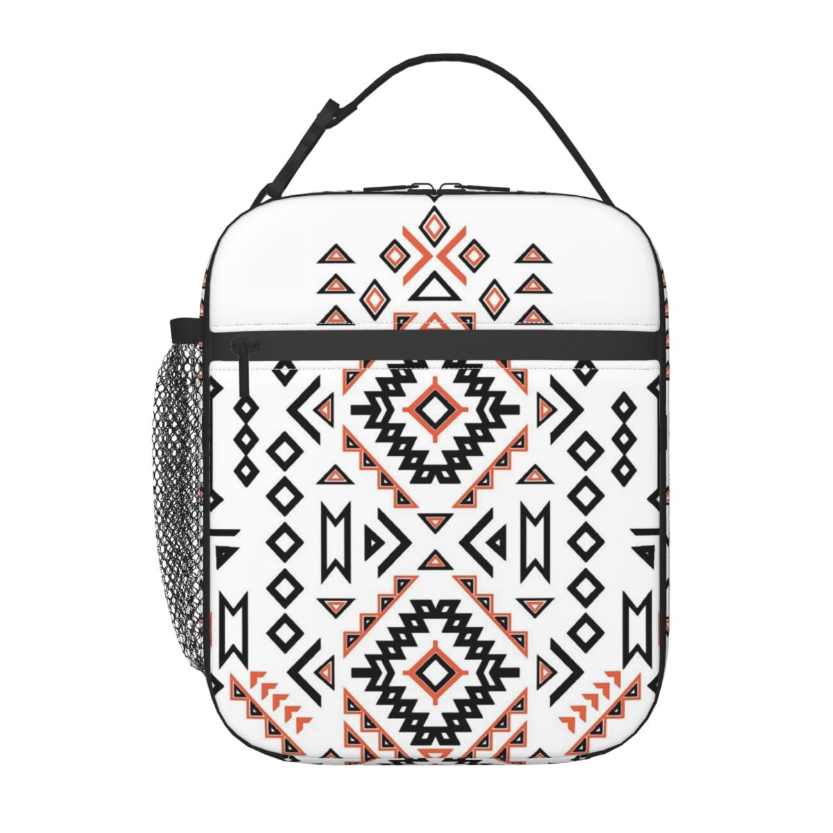 White Bohemian Ethnic Tribal Print Insulated Lunch Bag for Women Kids Leakproof Food Boxes Thermal Lunch Box Tote One Size
White Bohemian Ethnic Tribal Print Insulated Lunch Bag for Women Kids Leakproof Food Boxes Thermal Lunch Box Tote One Size