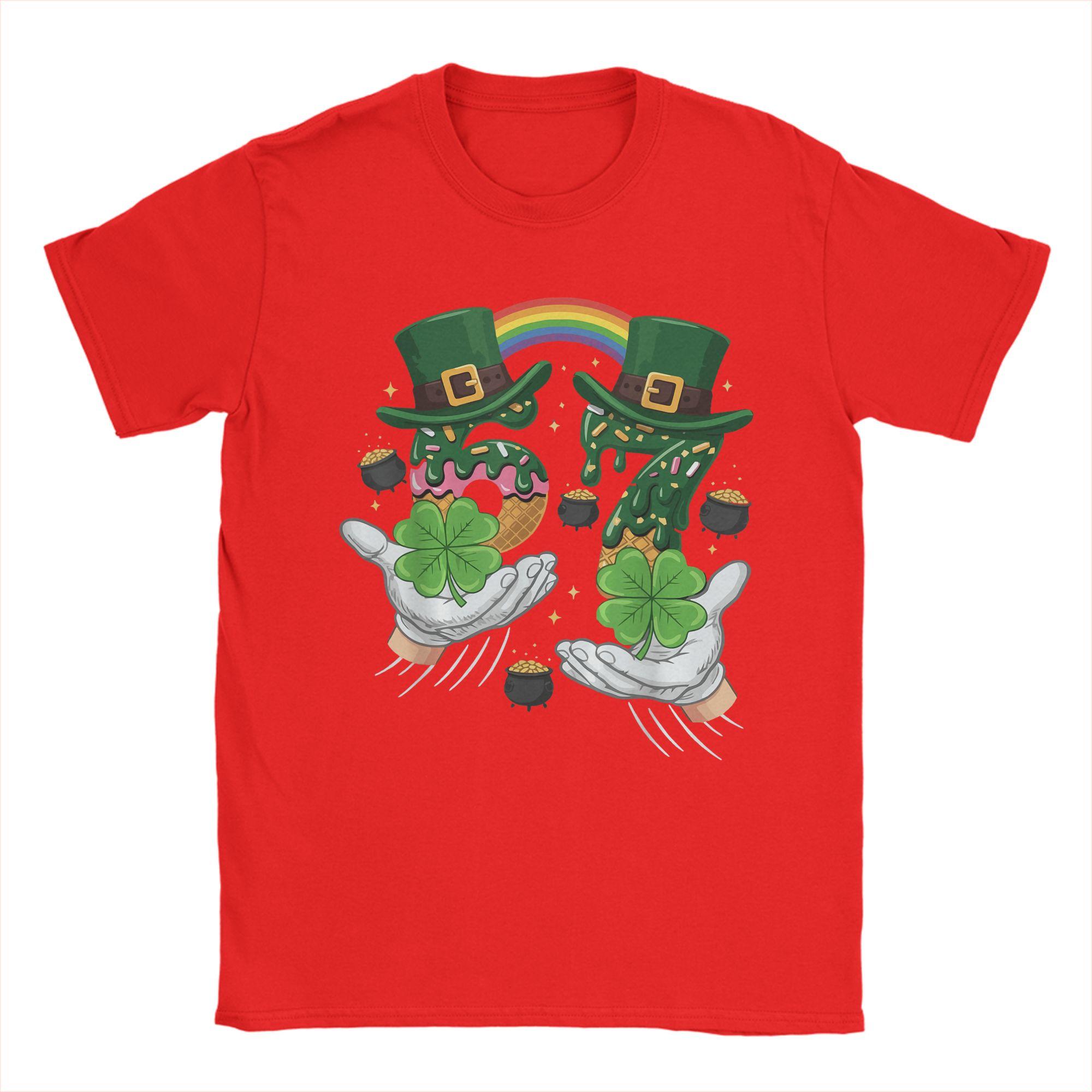 Leisure Six Seven Meme Shamrock St Patricks Day TShirts Unisex Crewneck Cotton T Shirt Short Sleeve Tees Plus Size Tops S
Leisure Six Seven Meme Shamrock St Patricks Day TShirts Unisex Crewneck Cotton T Shirt Short Sleeve Tees Plus Size Tops S