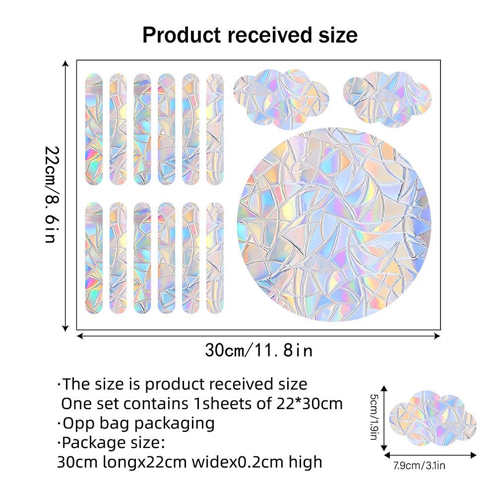 Aike Sun Prism Rainbow Butterfly Window Glass Sticker 22x30 cm
Aike Sun Prism Rainbow Butterfly Window Glass Sticker 22x30 cm