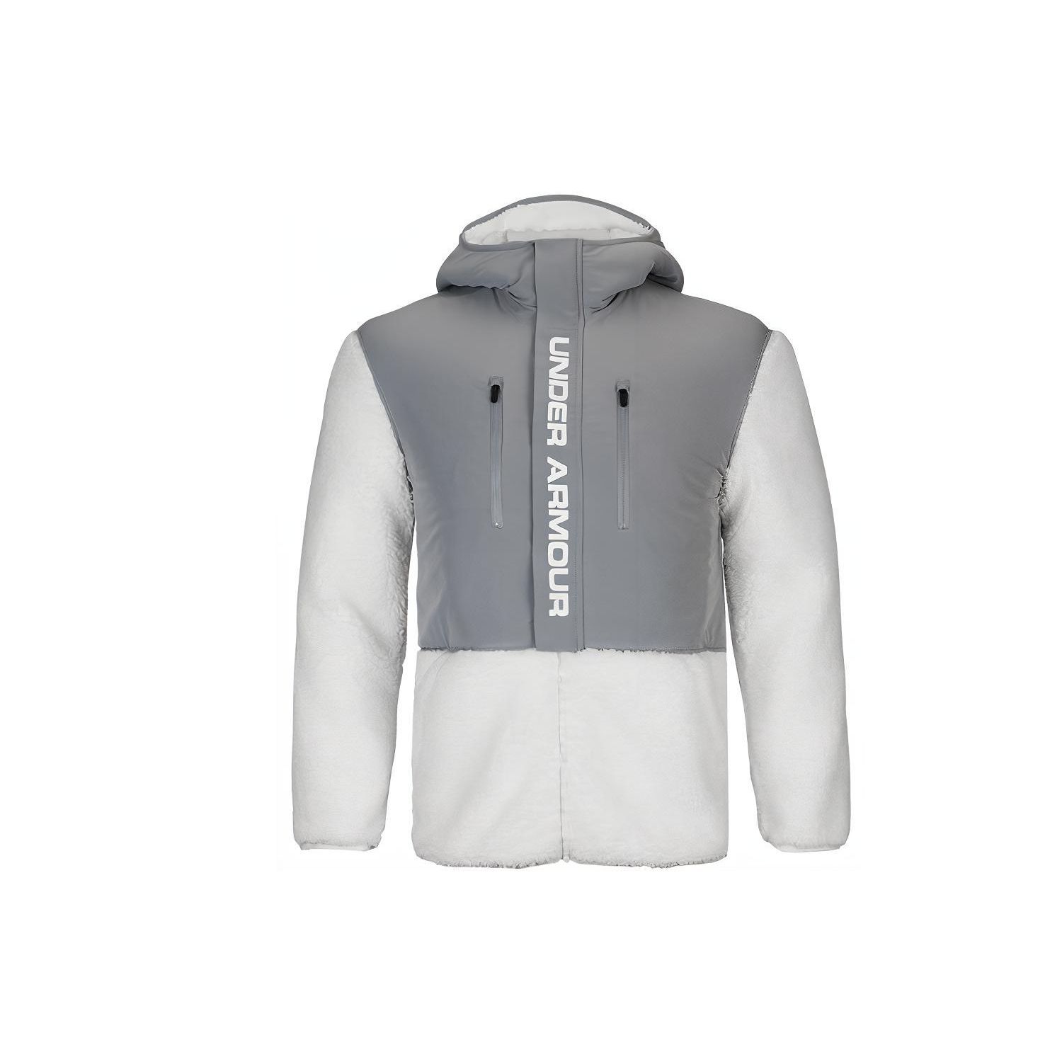 UA Свакет Шерпа Комбинированная Куртка с Капюшоном из Овчины Мужская Куртка Серая Белая 1345051-100 M
UA Свакет Шерпа Комбинированная Куртка с Капюшоном из Овчины Мужская Куртка Серая Белая 1345051-100 M