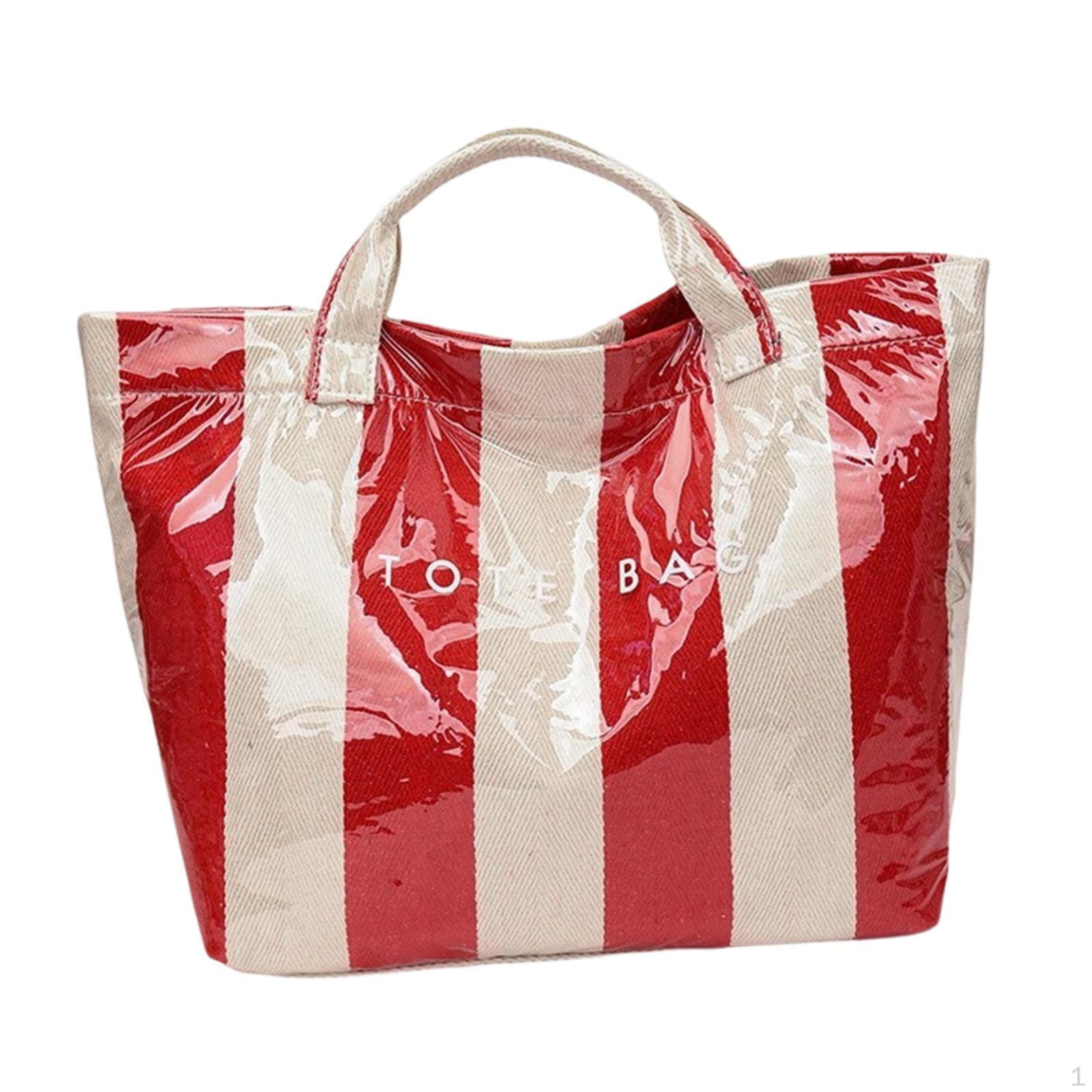 Casual And Elegant Women s Tote Bag in PVC, Ideal for The Beach, Everyday Wear, Sports. червоний
Casual And Elegant Women s Tote Bag in PVC, Ideal for The Beach, Everyday Wear, Sports. червоний