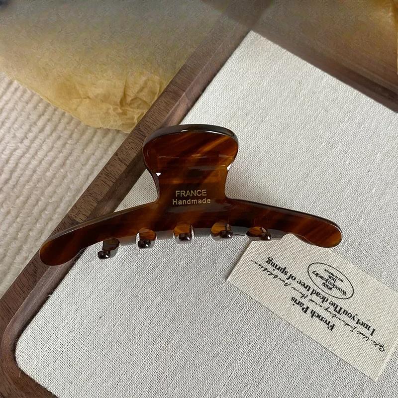 Женский ацетатный леопардовый зажим для волос, шикарные заколки-крабы, заколки для укладки, аксессуары для волос 9.5cm
Женский ацетатный леопардовый зажим для волос, шикарные заколки-крабы, заколки для укладки, аксессуары для волос 9.5cm