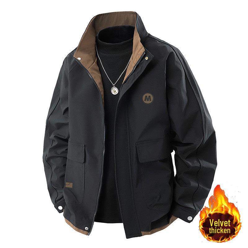 M-8XL Plus Velvet Soft Sports Casual Warm Jacket for Autumn/Winter – Versatile Solid Color Cotton Coat L армія зелений колір
M-8XL Plus Velvet Soft Sports Casual Warm Jacket for Autumn/Winter – Versatile Solid Color Cotton Coat L армія зелений колір