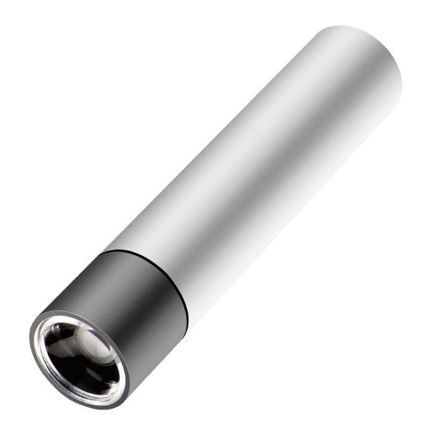 Rechargeable CREE XPE LED Torch Flashlight D02 Silver срібний
Rechargeable CREE XPE LED Torch Flashlight D02 Silver срібний