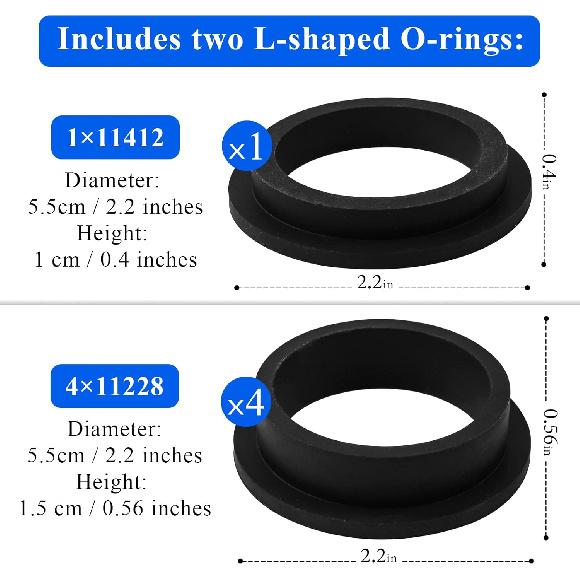 Sand Filter Replacement Parts Compatible with Intex Krystal Clear Sand Filter Pump for Above Ground Pools,Pool Filter Pump Gaskets Replacement for
Sand Filter Replacement Parts Compatible with Intex Krystal Clear Sand Filter Pump for Above Ground Pools,Pool Filter Pump Gaskets Replacement for
