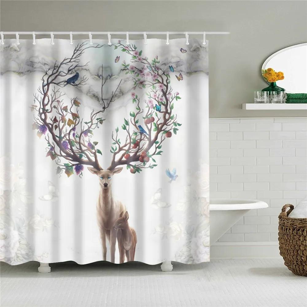 Cute Cat Owl Bear 3D Printed Waterproof Shower Curtain Cartoon Animal Polyester Fabric Bath Curtain For Bathroom Curtain Decor W60H190(CM)-1 Pcs
Cute Cat Owl Bear 3D Printed Waterproof Shower Curtain Cartoon Animal Polyester Fabric Bath Curtain For Bathroom Curtain Decor W60H190(CM)-1 Pcs