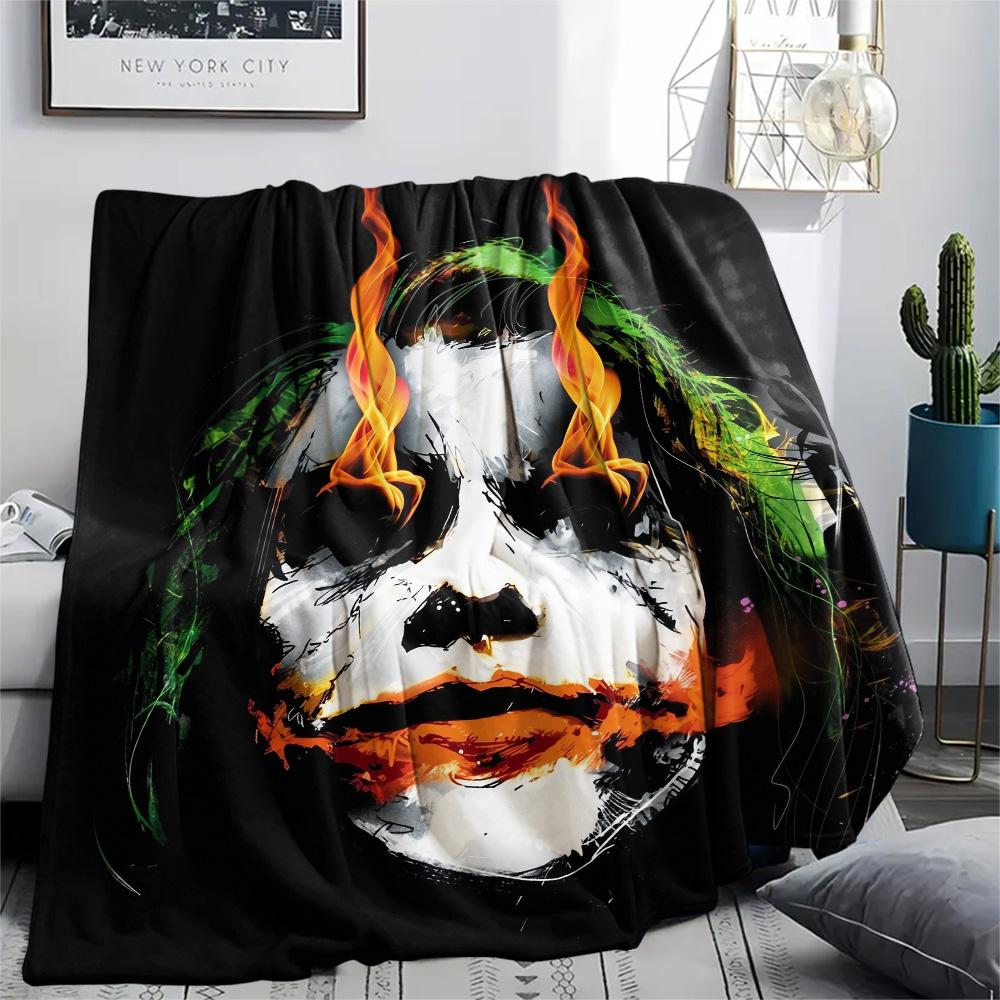 Clown flannel blanket, stylish for home lounge, great gift for movie and art lovers 75x90cm
Clown flannel blanket, stylish for home lounge, great gift for movie and art lovers 75x90cm