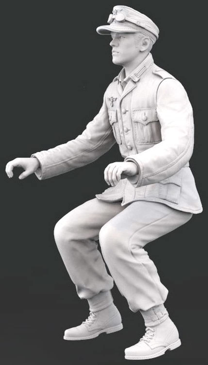Freedom Model Kit World War II German Army Driver Figure Resin Kit for Kettenkraftrad FRE616001 1/16 Sd.kfz.2
Freedom Model Kit World War II German Army Driver Figure Resin Kit for Kettenkraftrad FRE616001 1/16 Sd.kfz.2