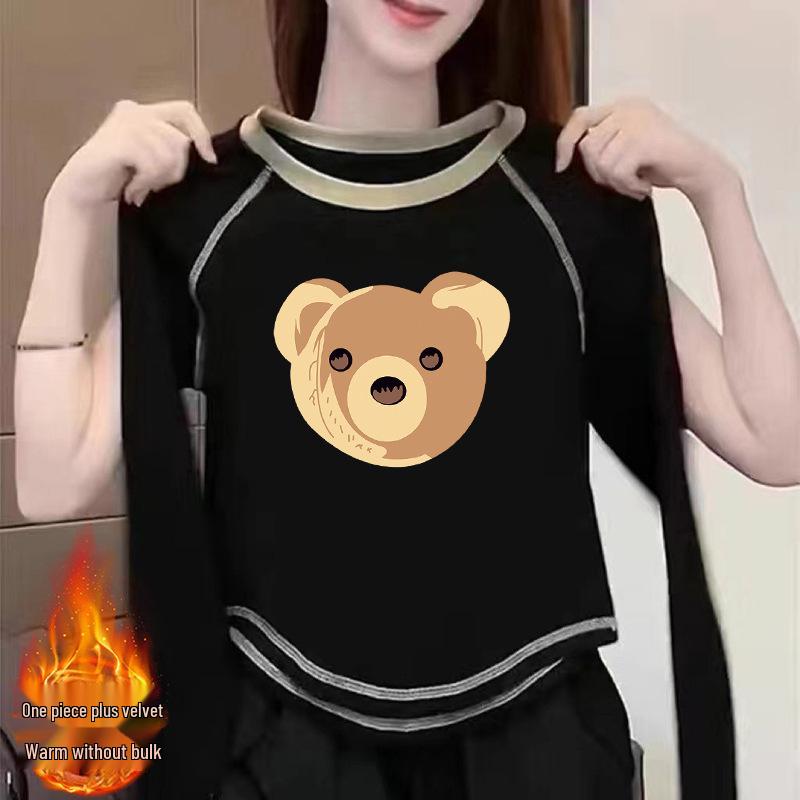 Women s 2024 Double-Sided Velvet Long-Sleeve T-Shirt: Versatile Ins-Style Autumn/Winter Chic Top XXL (recommended 67.5-72.5 kg)
Women s 2024 Double-Sided Velvet Long-Sleeve T-Shirt: Versatile Ins-Style Autumn/Winter Chic Top XXL (recommended 67.5-72.5 kg)