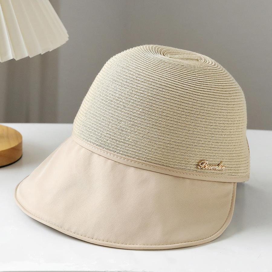 Versatile Style Hat Straw Woven Minimalist Large Brim Female Sunshade Hatscaps бежевий
Versatile Style Hat Straw Woven Minimalist Large Brim Female Sunshade Hatscaps бежевий