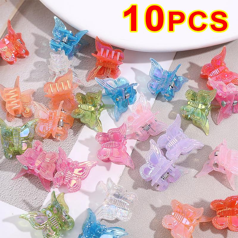 10pcs Ins Mini Butterfly Hair Claw Clips Trendy Cute Small Hair Clips Korean Colors Girls Hair Clamps Hairpin Hair Accessories
10pcs Ins Mini Butterfly Hair Claw Clips Trendy Cute Small Hair Clips Korean Colors Girls Hair Clamps Hairpin Hair Accessories