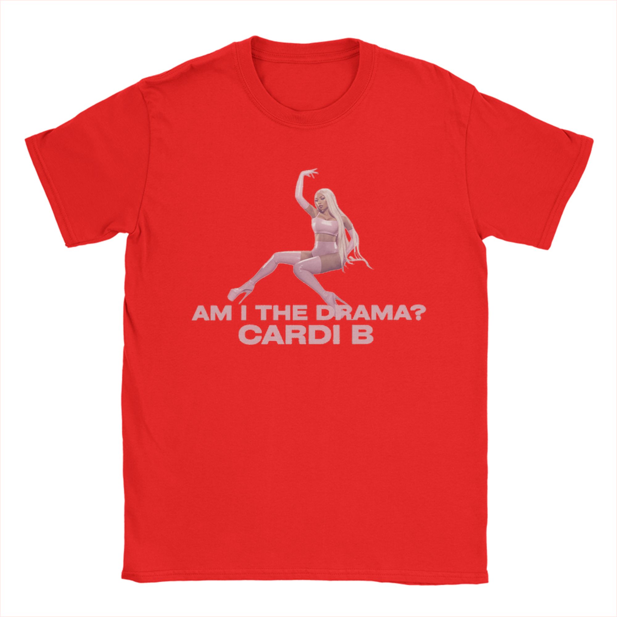 Cardi B Am I The Drama 2026 Art Pure Cotton TShirt For Unisex Summer Awesome TShirts Comfortable Hip Hop Tees Oversize Cheap S
Cardi B Am I The Drama 2026 Art Pure Cotton TShirt For Unisex Summer Awesome TShirts Comfortable Hip Hop Tees Oversize Cheap S