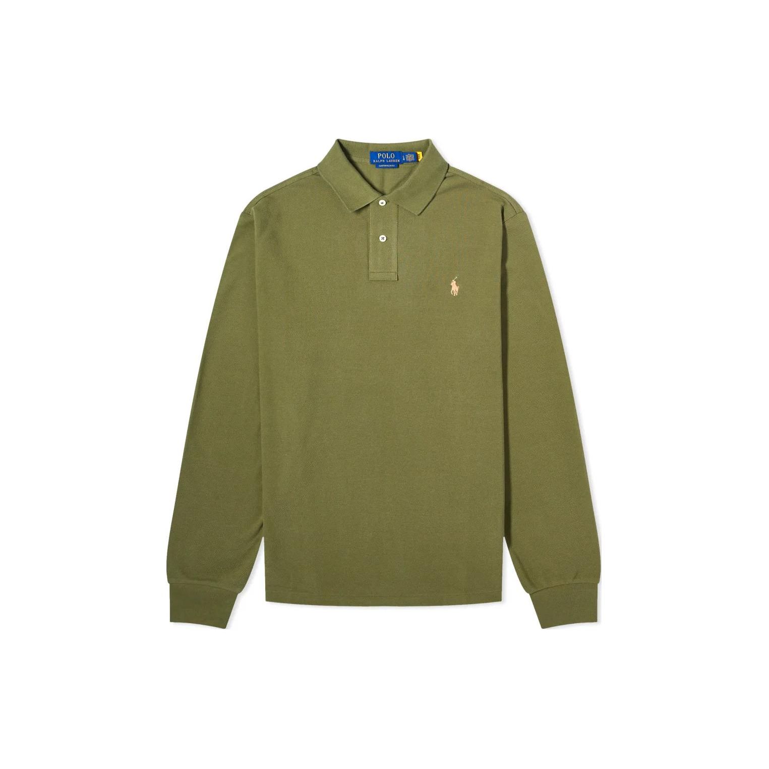 Polo Ralph Lauren Однотонная вязаная приталенная рубашка поло с длинным рукавом на пуговицах Мужские топы Зеленый 710680790-115 M
Polo Ralph Lauren Однотонная вязаная приталенная рубашка поло с длинным рукавом на пуговицах Мужские топы Зеленый 710680790-115 M